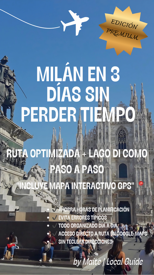Milán en 3 días sin perder tiempo Edición Premium