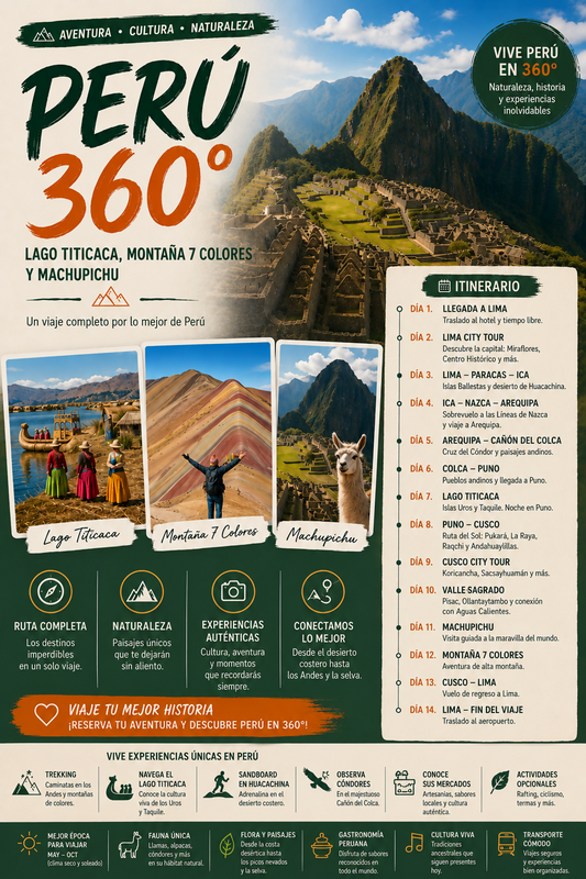 PERU 360: UN VIAJE DE ALTURA