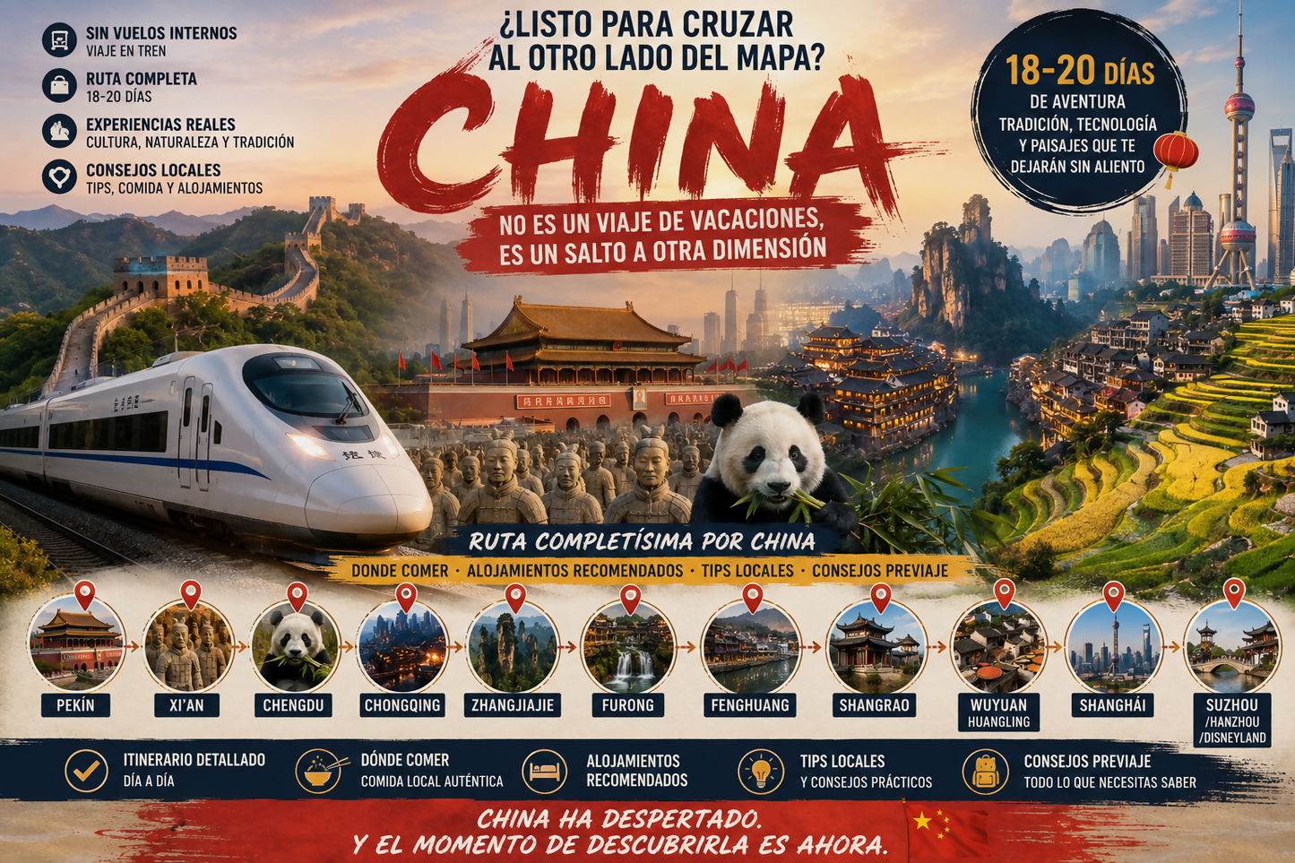DESCUBRE CHINA EN 18 DIAS - BIENVENIDOS A ORIENTE
